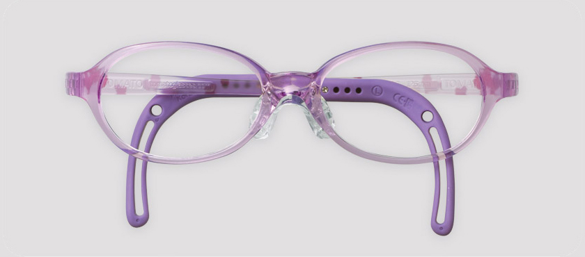 TKAC28 | Round Purple Kids Glasses