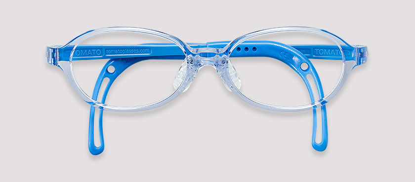 TKAC37 | Round Blue Kids Glasses