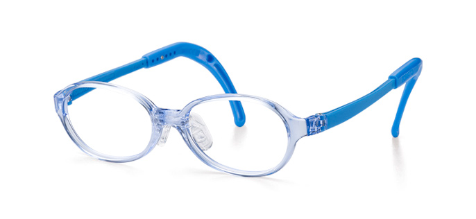 TKAC37 | Round Blue Kids Glasses